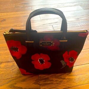 Kate Spade Red Poppy Purse